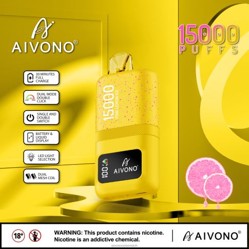 Aivono AIM magic 15000 rosa Zitroneneis N824061 | Aivono Österreich